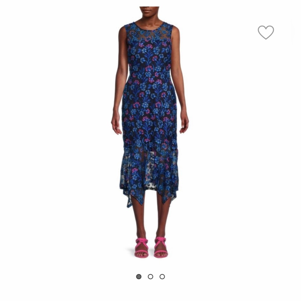 Kensie Floral Midi Party Dress - Picture 5 of 11